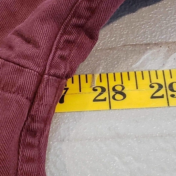 Polo Ralph Lauren Shirt Vtg Mens L Oxford Plaid Blake Button Down LS Maroon Red - Picture 8 of 10